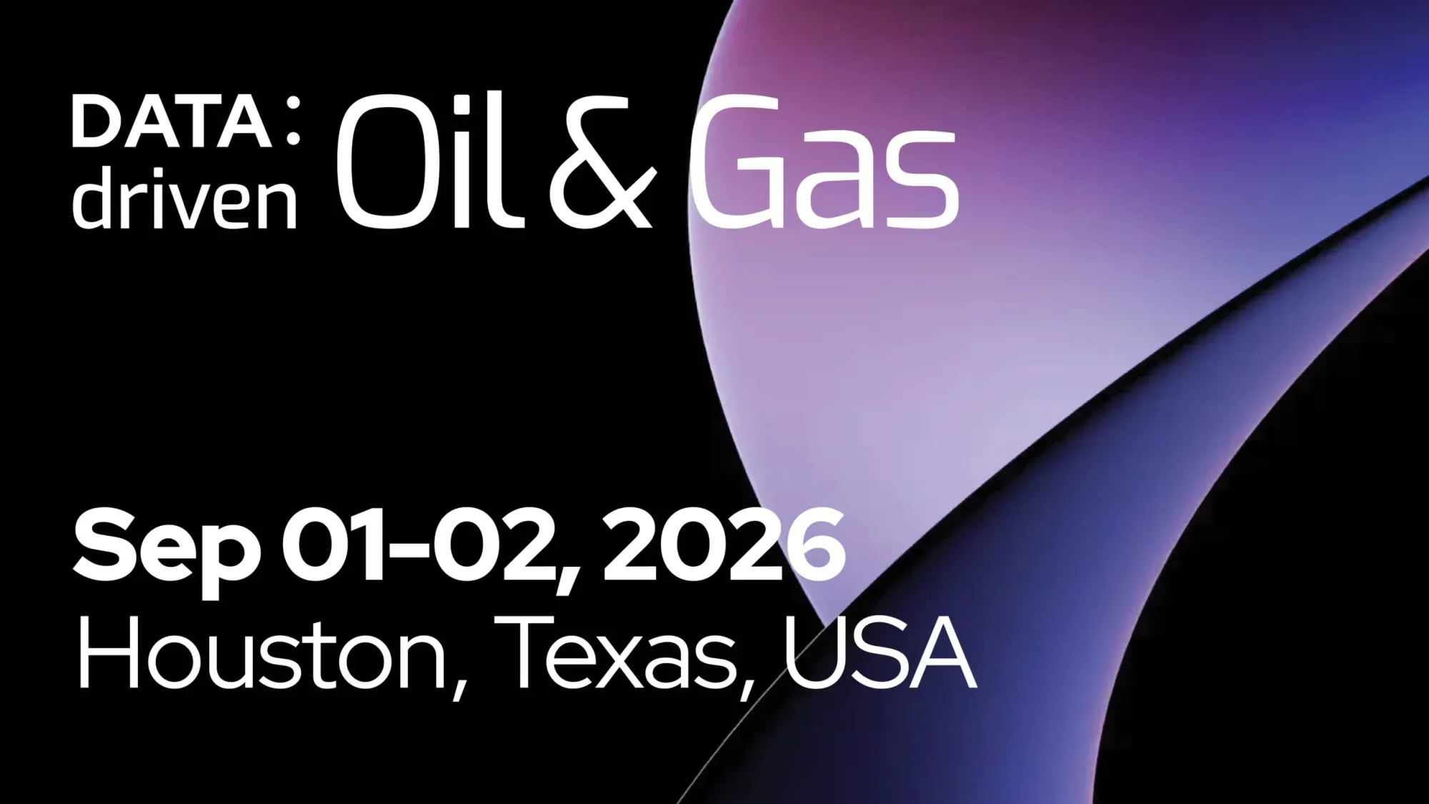 Data Driven Oil and Gas Conference 2026