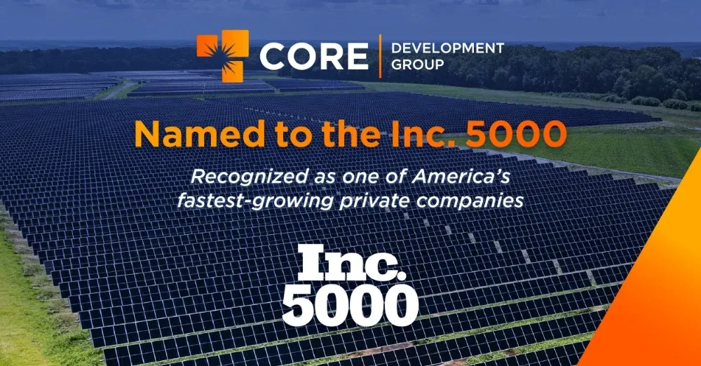 Core Development Group Joins Inc. 5000 Growth List