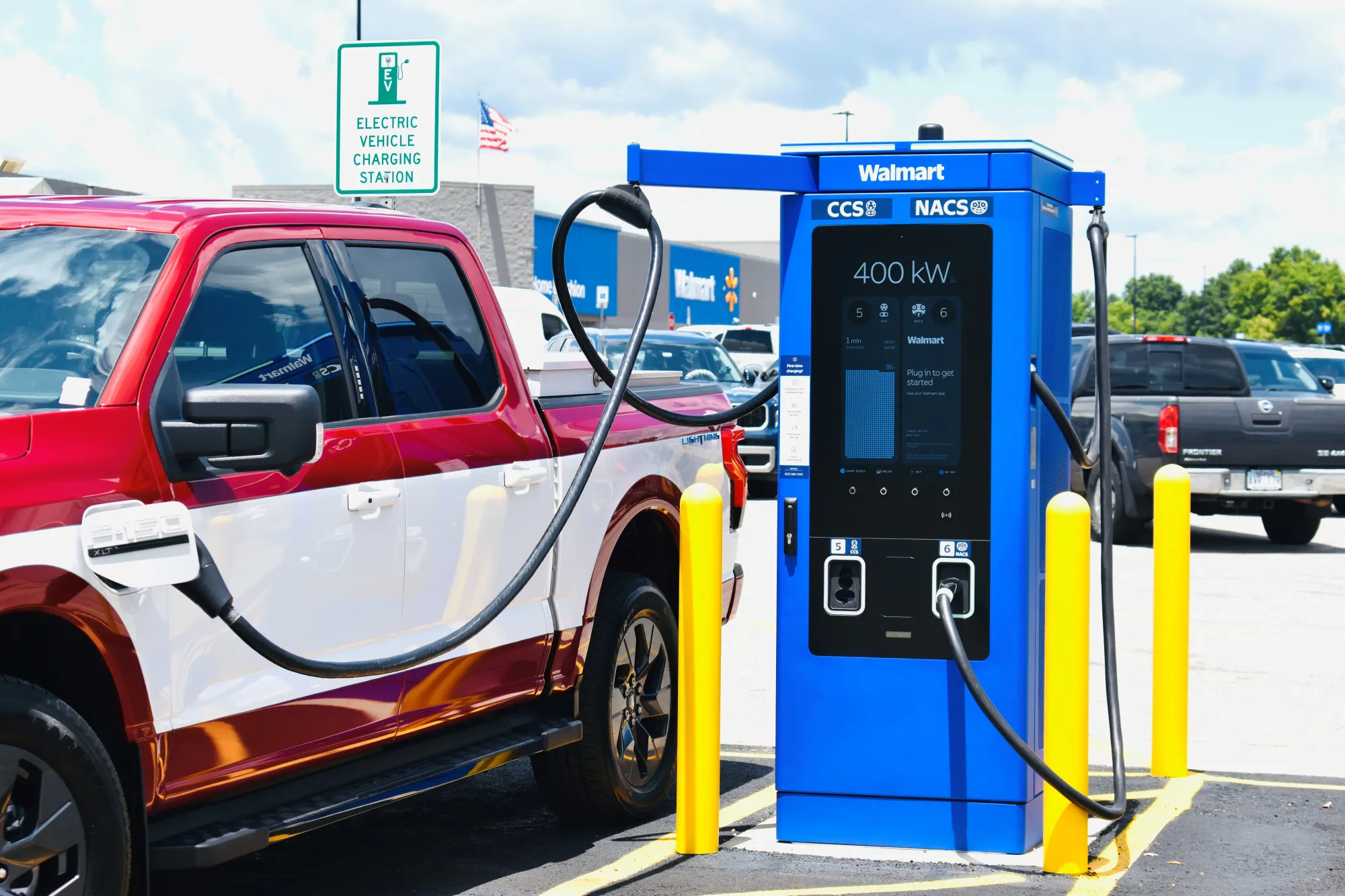 Walmart Reaches 100-Site Milestone in EV Fast-Charging Expansion
