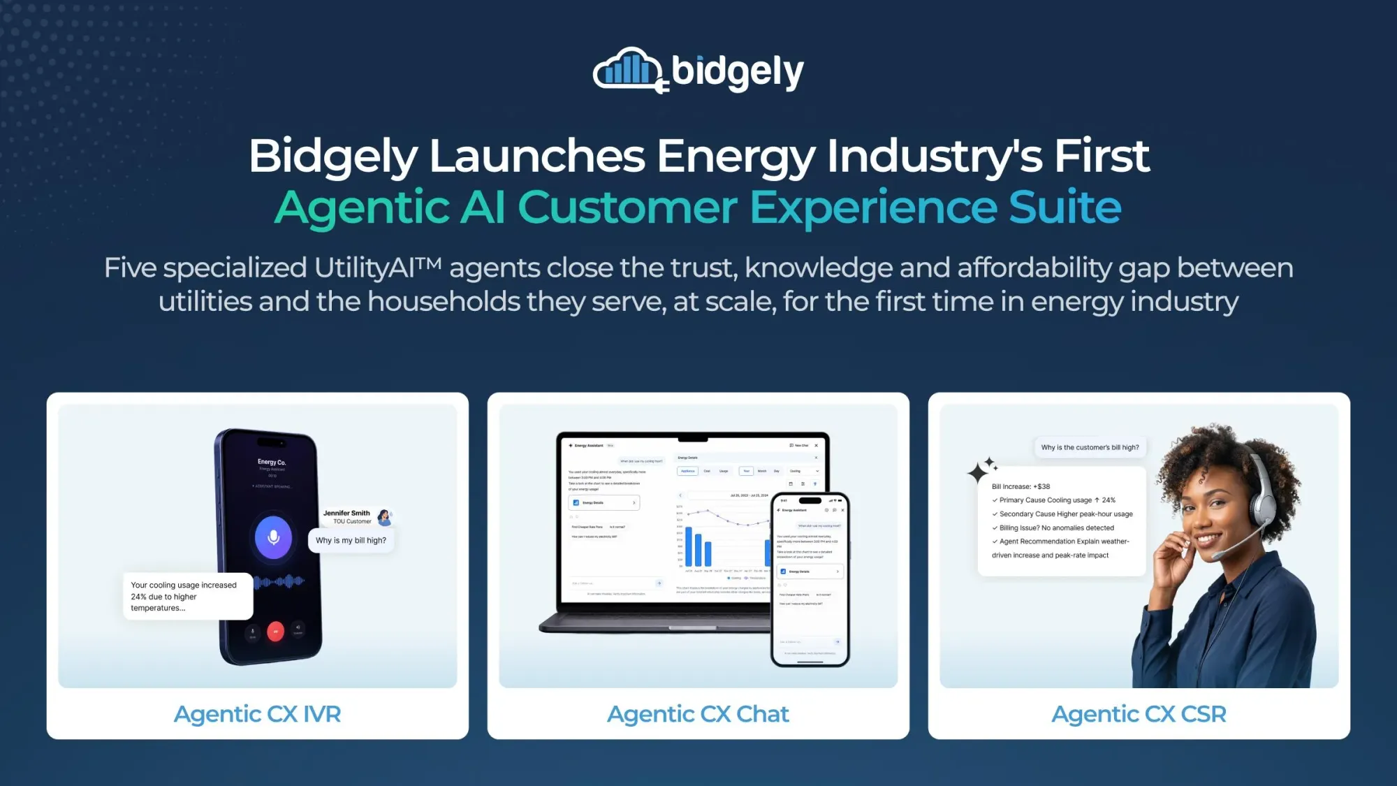 Bidgely Launches Agentic CX to Automate Utility Customer Intelligence