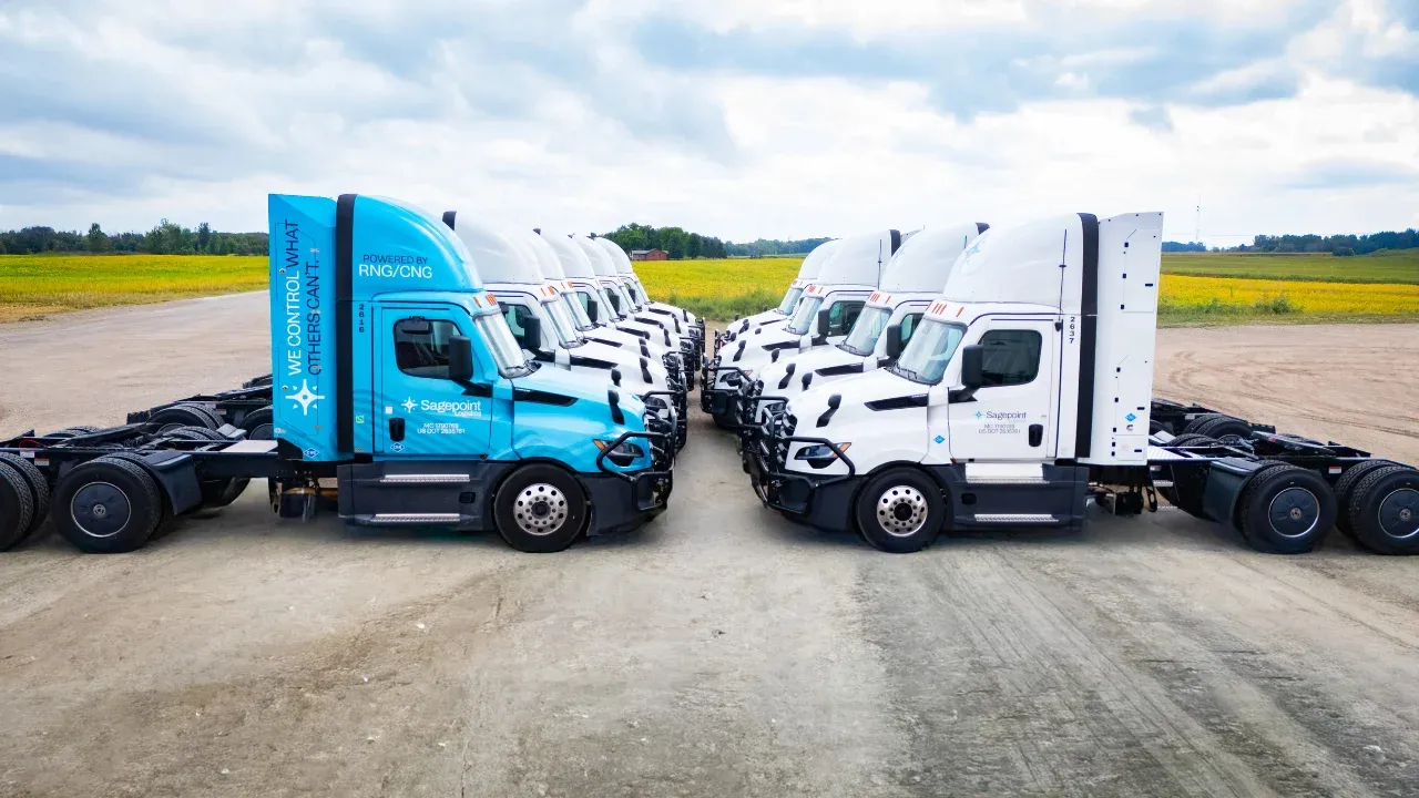 Sagepoint Logistics Doubles RNG Fleet to 120 Trucks