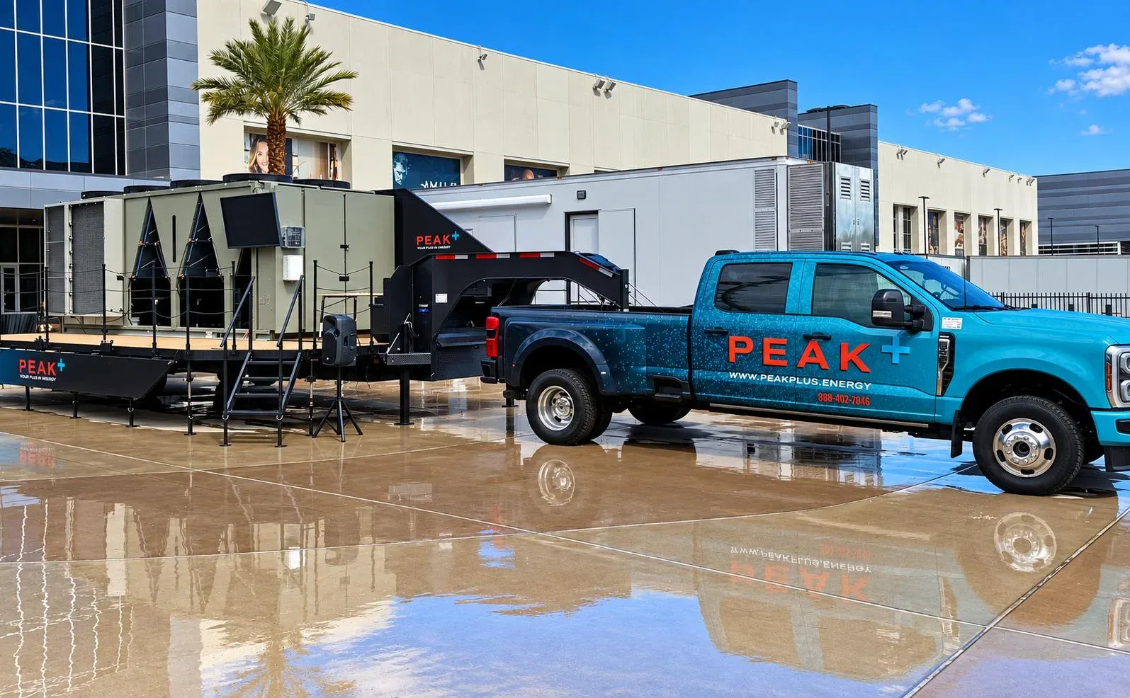 Peak+ Launches Mobile Adiabatic Pre-Cooling Demonstration Unit